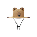 Flap Jack Kids Lifeguard Straw Hat Bear Image 3