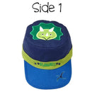 Flapjack Kids - Kids' Reversible Caps, Dinosaurs Image 3