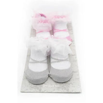 Forever Baby Dress Socks Ruffle Pink  Image 1