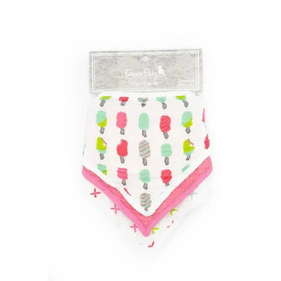 Forever Baby Muslin Bib Ice Cream  Image 1