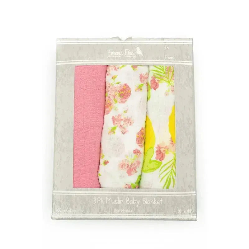 Forever Baby Muslin Blanket Lemons  Image 1