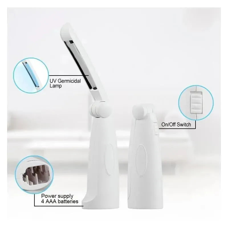 Fortune Foldable UV Light Sanitizer/Germ Killing Light - UV Wand Image 1