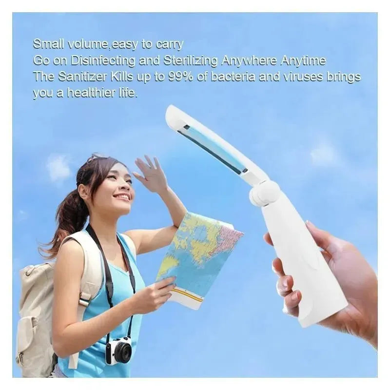 Fortune Foldable UV Light Sanitizer/Germ Killing Light - UV Wand Image 3