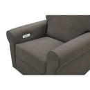 Franklin & Ben Monroe Glider, Stone Grey Linen Image 6