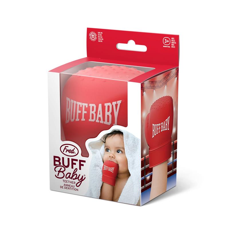 Fred & Friends - Buff Baby Boxing Glove Teething Mitt Image 7
