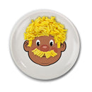 Fred & Friends - Food Face Dinner Plate Ceramic Activity Image 5