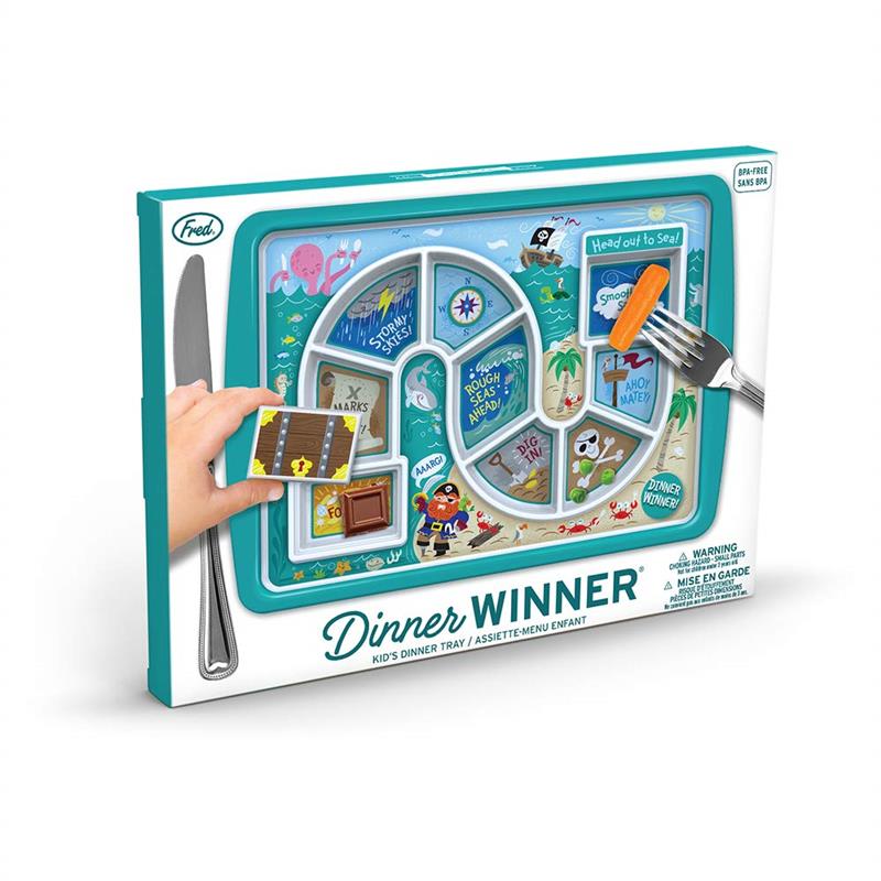 Fred & Friends - Kids Tray/Plate Dinner Winner Pirate  Image 4