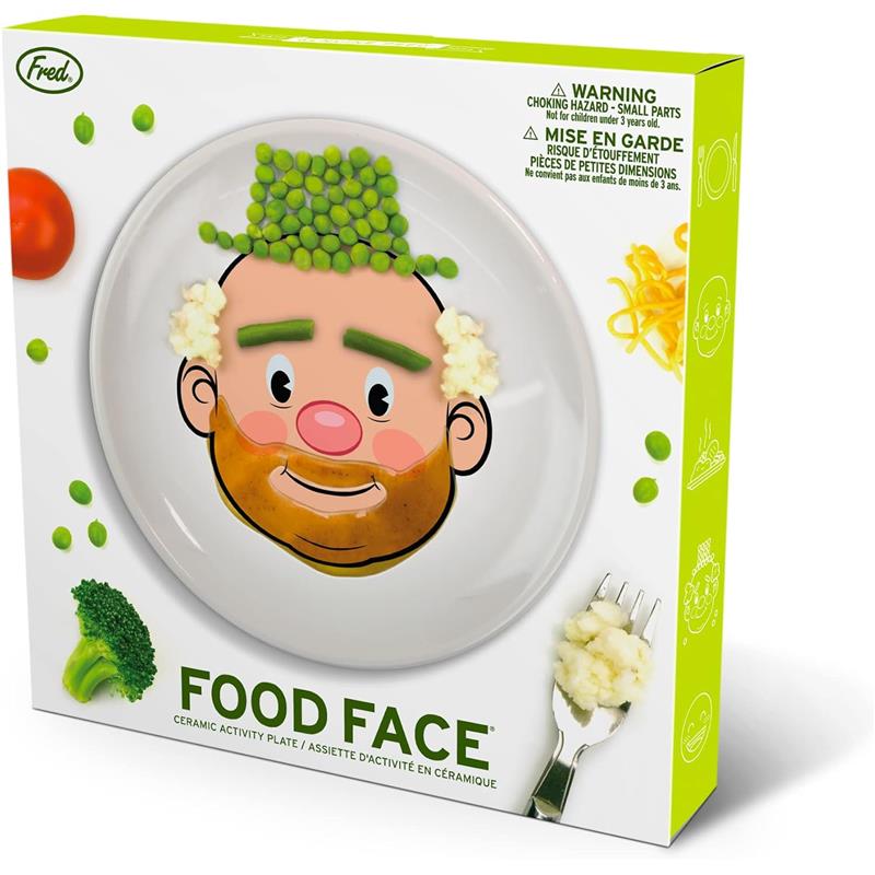 Fred & Friends - Mr Food Face Dinner Plate Image 3