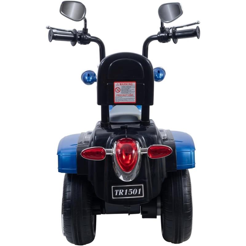 Freddo - Chopper Style Ride on Trike, Blue Image 3
