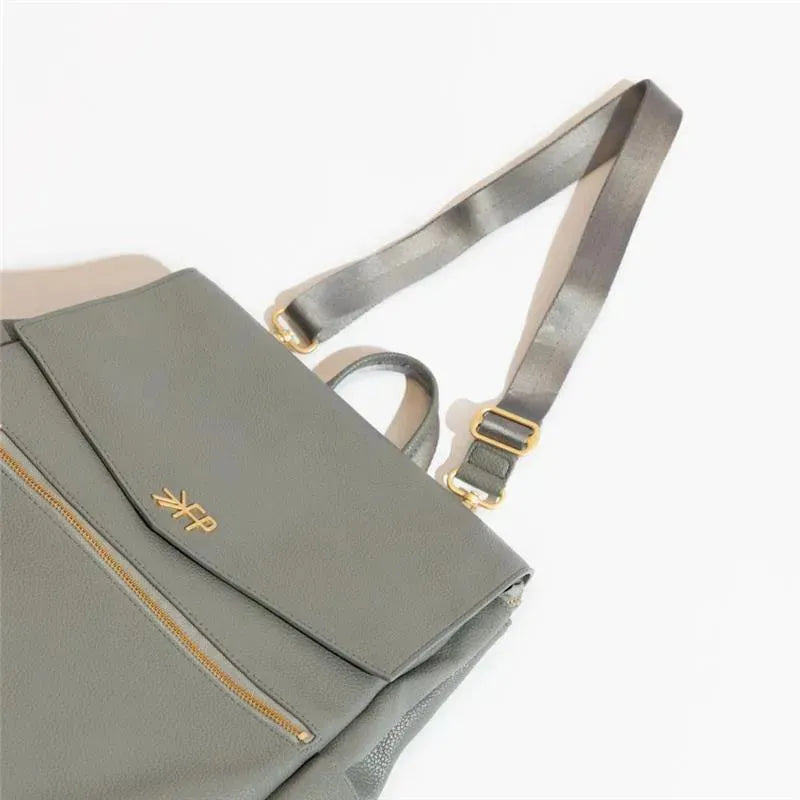 Freshly Picked - Classic Diaper Bag, Stone Image 6