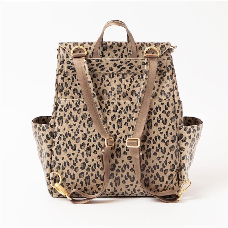 Freshly Picked - Convertible Classic Diaper Bag Backpack - Leopard Image 3