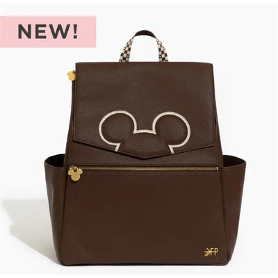 Freshly Picked - Disney Mocha Mickey Mouse Classic Diaper Bag Ii Brown Image 1