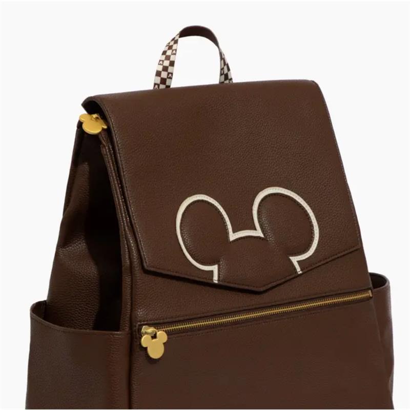 Freshly Picked - Disney Mocha Mickey Mouse Classic Diaper Bag Ii Brown Image 3