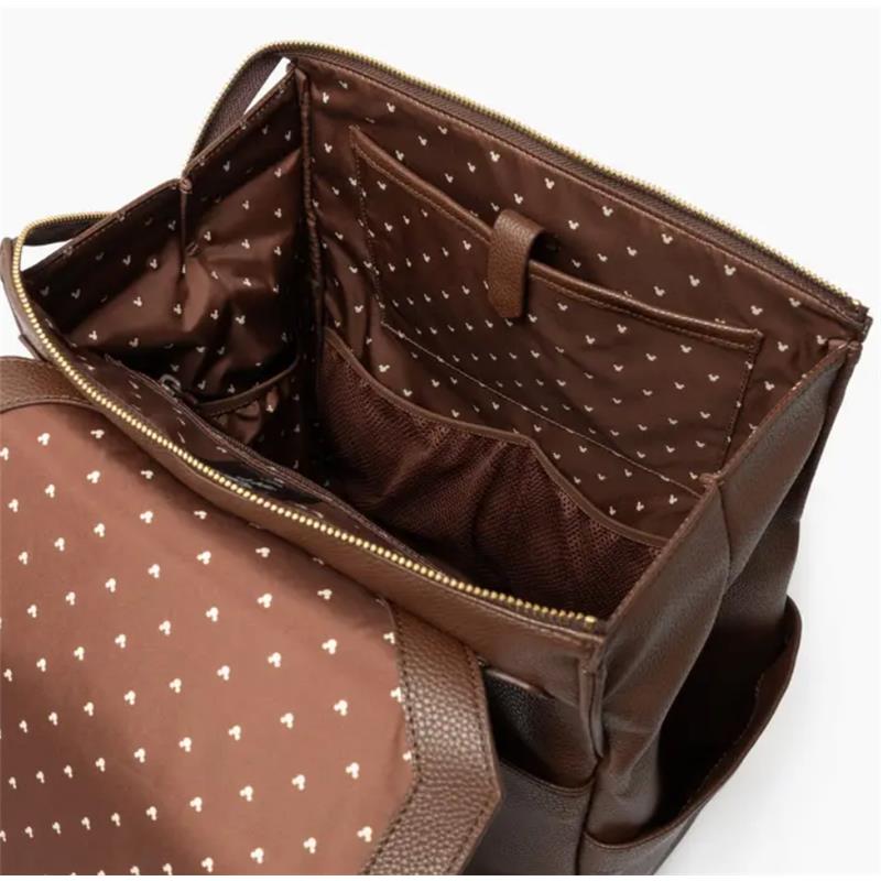 Freshly Picked - Disney Mocha Mickey Mouse Classic Diaper Bag Ii Brown Image 7