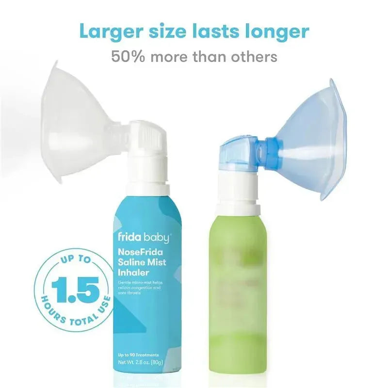 Frida Baby - NoseFrida Saline Mist Nasal Inhaler, Saline Inhaler Soothes Stuffy Nose and Sore Throat Image 7
