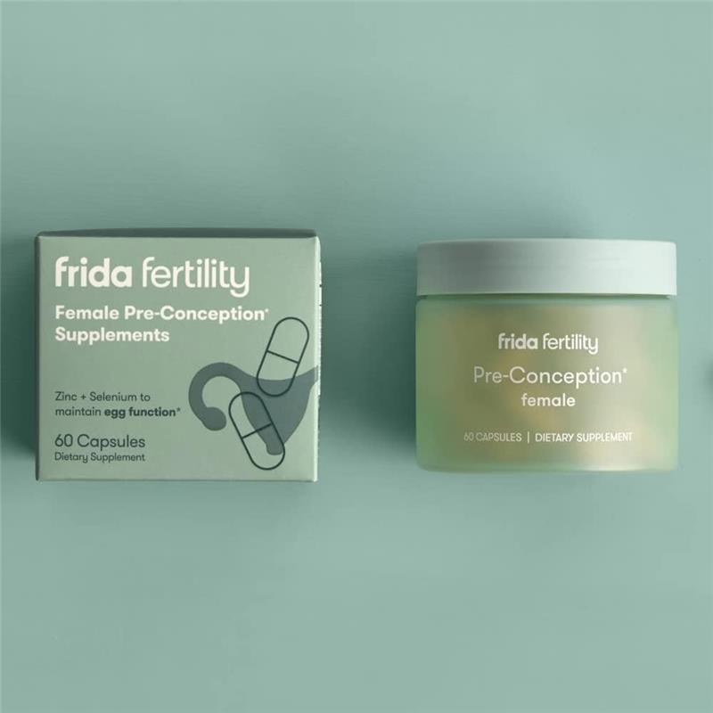 Frida Fertility - 60 Capsules Female Pre-Conception Supplements Image 4