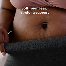 Frida Mom disposable boyshort panties featuring soft, seamless, and stretchy support.