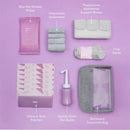 Frida Mom C-Section Recovery Kit includes postpartum essentials: wipes, underwear, support binder, grip socks, scar patches, peri bottle, and a bag.