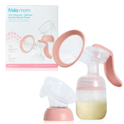 Fridababy - 2-In-1 Manual + Silicone Suction Breast Pump Image 1