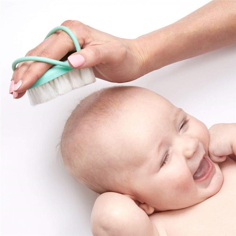 FridaBaby Infant Head-Hugging Hairbrush + Styling Comb Set, Baby Hair Brush Image 5