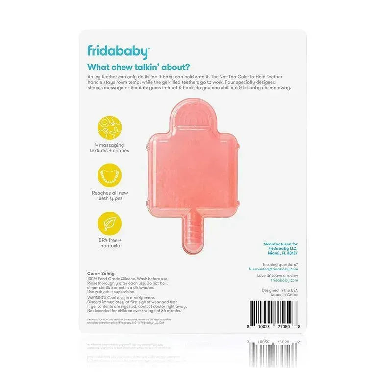 Fridababy - 2Pk Not-Too-Cold-to-Hold Silicone Teether Image 2