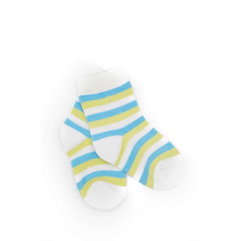 Ganz Baby Socks Blue Stripes 0/12M Image 1
