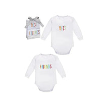 Ganz Best/Friends Twins Diaper Shirt Set, 3-6M Image 1