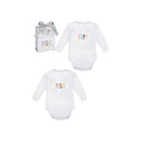Ganz Copy/Paste Twins Diaper Shirt Set, 3-6M Image 1