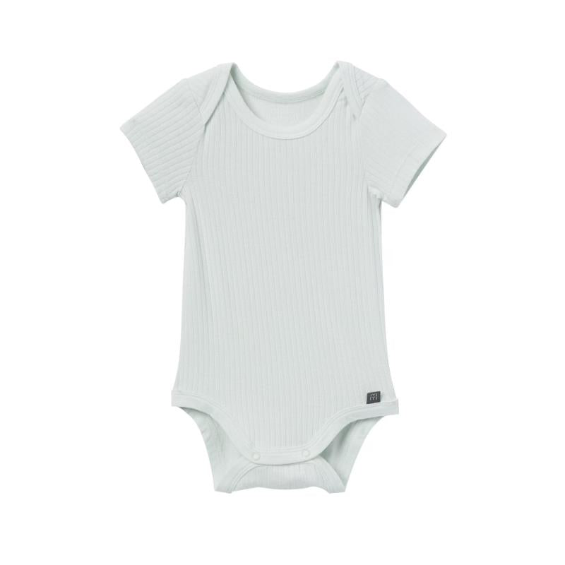 Gerber 2Pk Baby Boys Teal Snails Bodysuits Image 3
