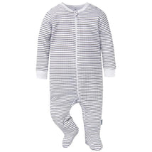 Gerber 2Pk Baby Neutral Ivory French Breakfast Bodysuits Image 2