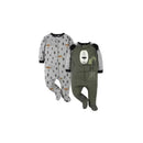 Gerber - 2Pk Baby Sleep'n'play - Boy Bear Image 1