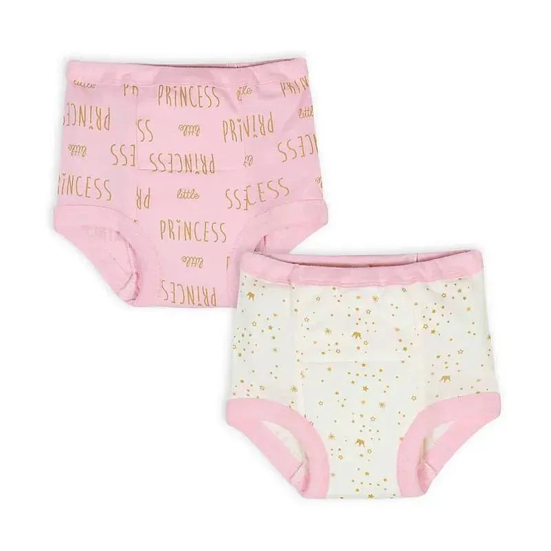 Gerber - 2Pk Training Pant Girl Princess, 2T Image 1