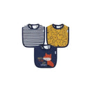 Gerber - 3 Pk Terry Bib Boy One Size Fox Image 1