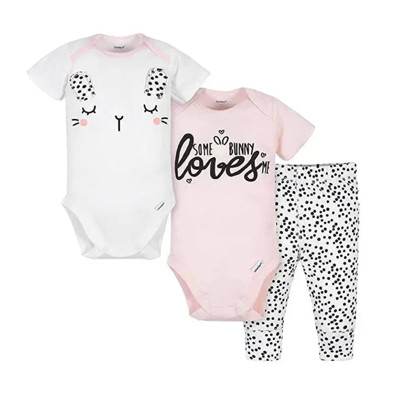 Gerber 3Pc Take Me Home Set 3-6M Bunny Image 1