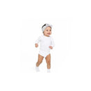 Gerber 3pk Long Sleeve Onesies 24M White Image 3