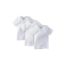 Gerber 3Pk Short Sleeve Pull On Shirt White Image 1