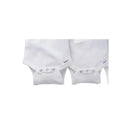 Gerber 3Pk White Onesies® - No Mitt Cuff - White Image 7