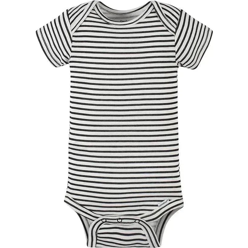 Gerber - 4Pk Baby Short Sleeve Onesies - Boy Bear Image 3