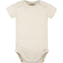 Gerber 5Pk Onesies Multi-Packs Bundle Interlock Beige Image 2