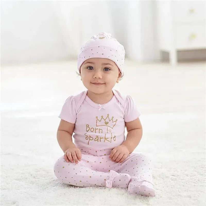 Gerber Baby Girls 4Pc Take Me Home set - Princess Image 6