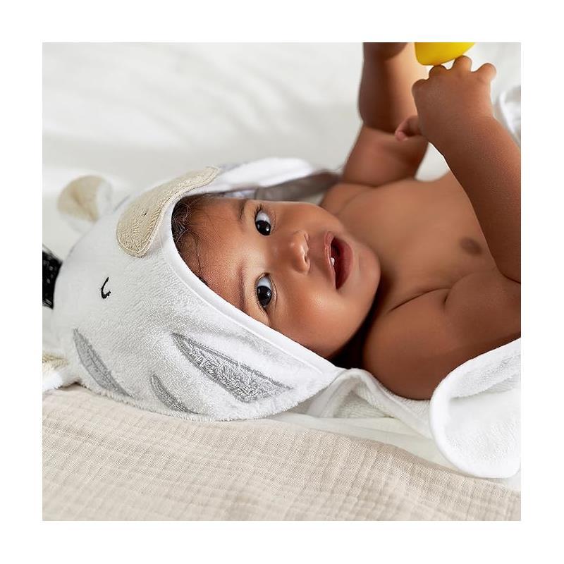Gerber - Baby Hooded Bath Towel & Washcloths, Elephant Image 6