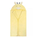 Gerber - Baby Hooded Bath Towel & Washcloths, Giraffe Image 3