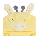 Gerber - Baby Hooded Bath Towel & Washcloths, Giraffe Image 4