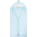 Gerber - Baby Hooded Bath Towel & Washcloths, Penguin Image 5
