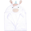 Gerber - Baby Hooded Bath Towel & Washcloths, Unicorn Image 3