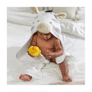 Gerber - Baby Hooded Bath Towel & Washcloths, Zebra Image 6