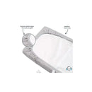 Gerber Baby Boys Dotted Blue Changing pad Cover Image 9