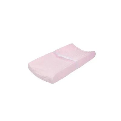 Gerber Baby Girls Dotted Light Pink Changing pad Cover Image 1