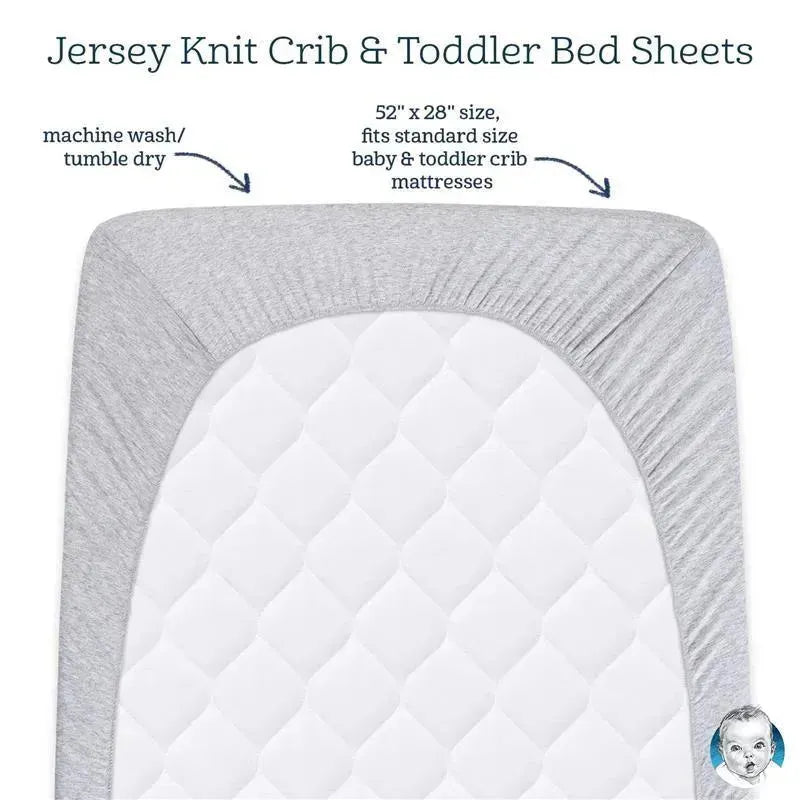 Gerber Bedding - 1Pk Fitted Baby Crib Sheet - Boy Dog Mountains Image 3