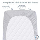 Gerber Bedding - 1Pk Fitted Baby Crib Sheet - Girl Rainbows Image 2
